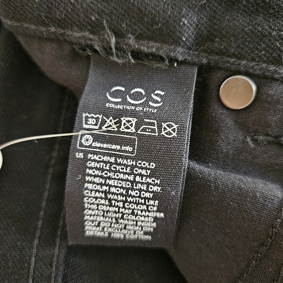 COS Women 100% Cotton Jeans Size 27 - Picture 7 of 10